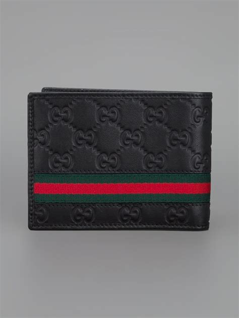 gucci monogram wallet black|men Gucci wallet monogram authentic.